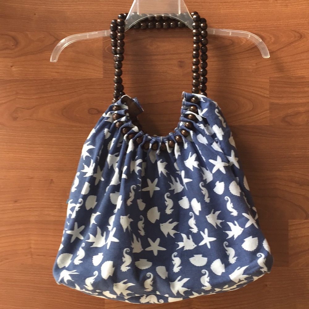 Cute sea life summer purse or beach bag